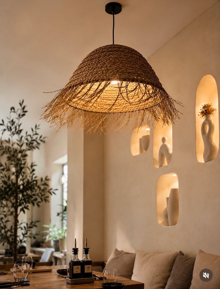 L’intérieur chaleureux du restaurant Atto